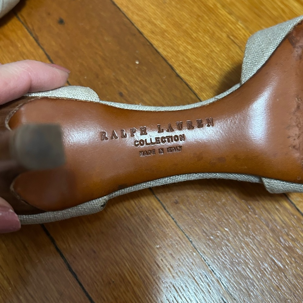 Vintage Ralph Lauren collection stiletto heel sandal - Picture 6 of 9